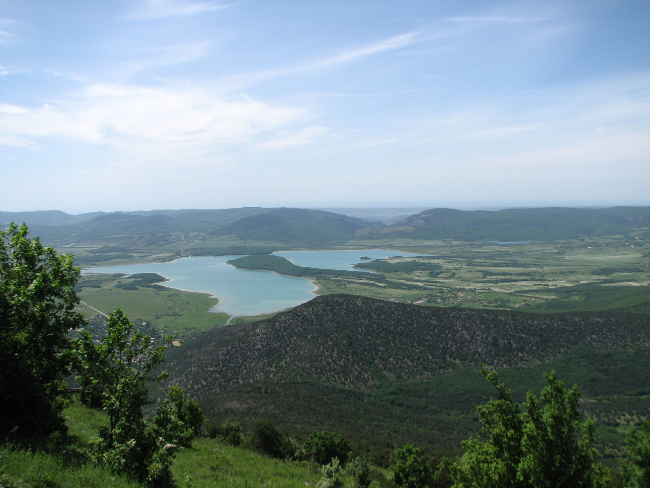 Байдарская долина, изображение ландшафта.