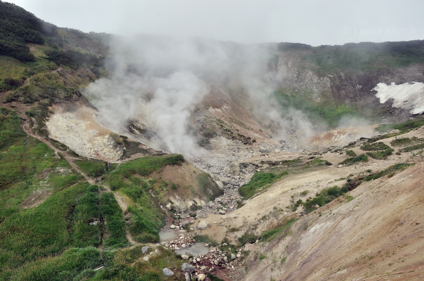Дачные термальные источники, image of landscape/habitat.