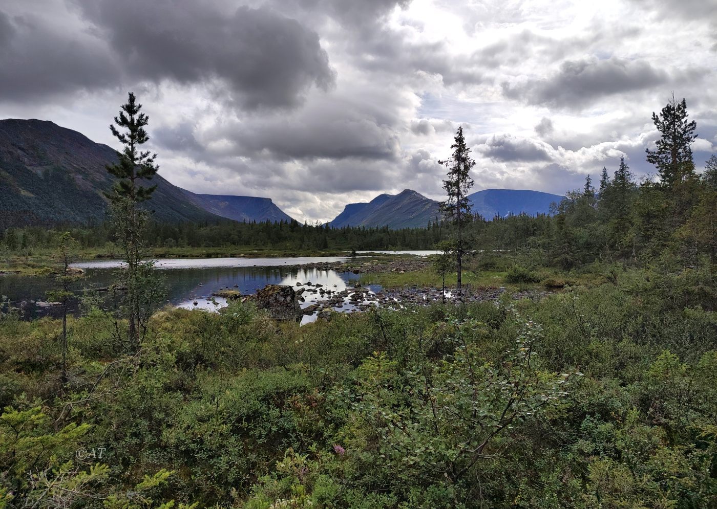 Долина реки Кунийок, image of landscape/habitat.