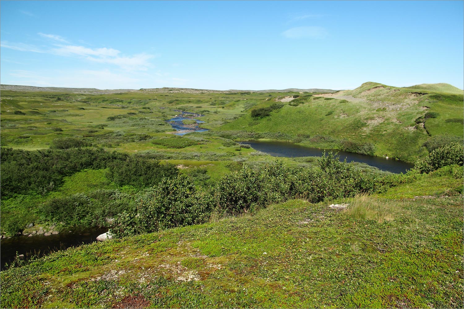 Долина реки Пяйва, image of landscape/habitat.