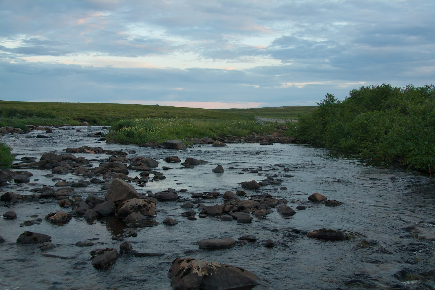 Долина реки Пяйва, image of landscape/habitat.