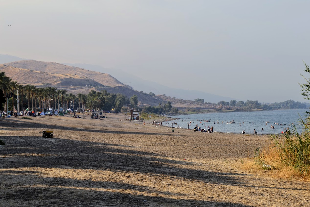 Генисаретское озеро (Кинерет), image of landscape/habitat.