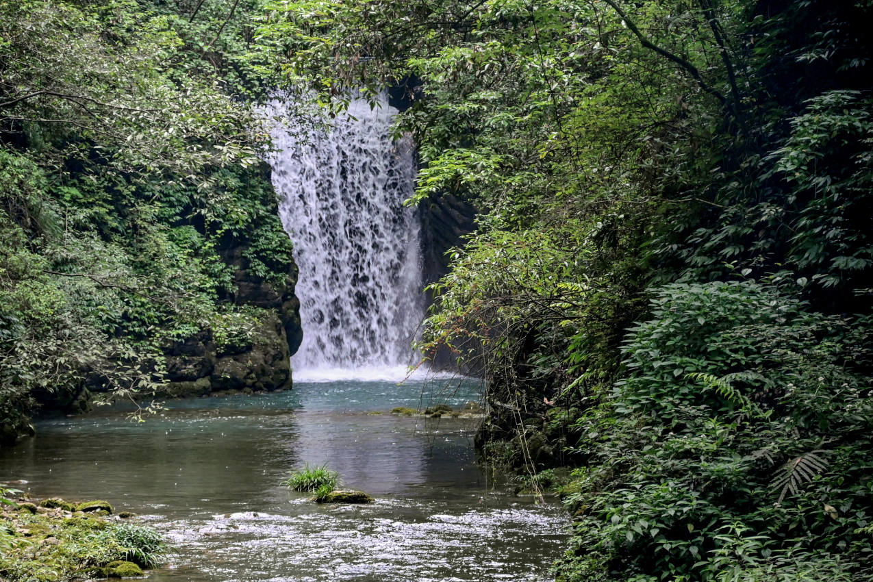 Ущелье реки Ланьчуаньси, image of landscape/habitat.