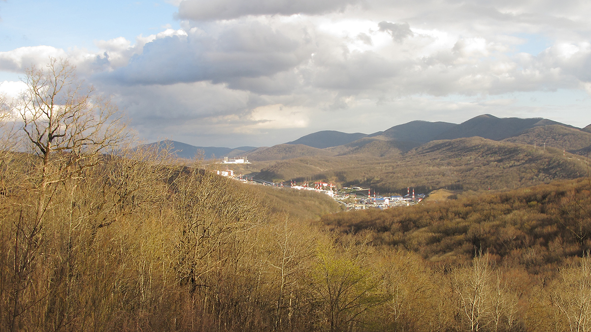 Крымская-Долгая, image of landscape/habitat.