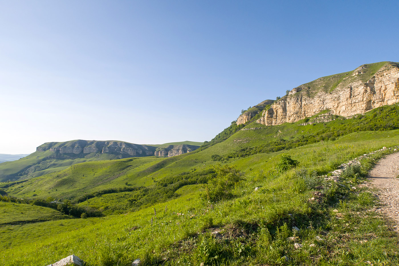 Окрестности аула Жако, image of landscape/habitat.