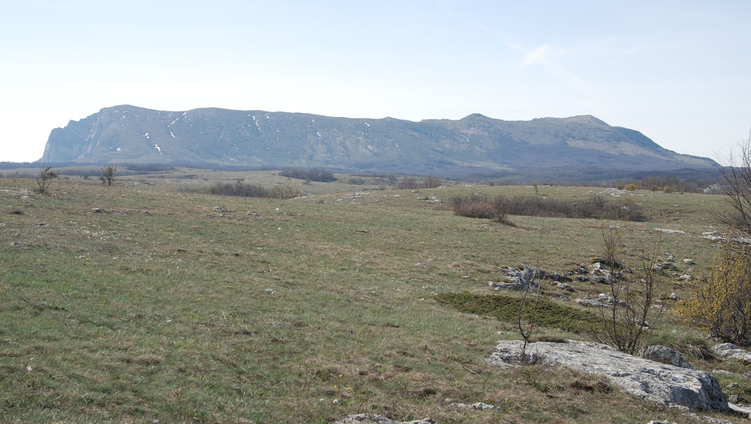 Чатырдаг (верхнее плато), изображение ландшафта.