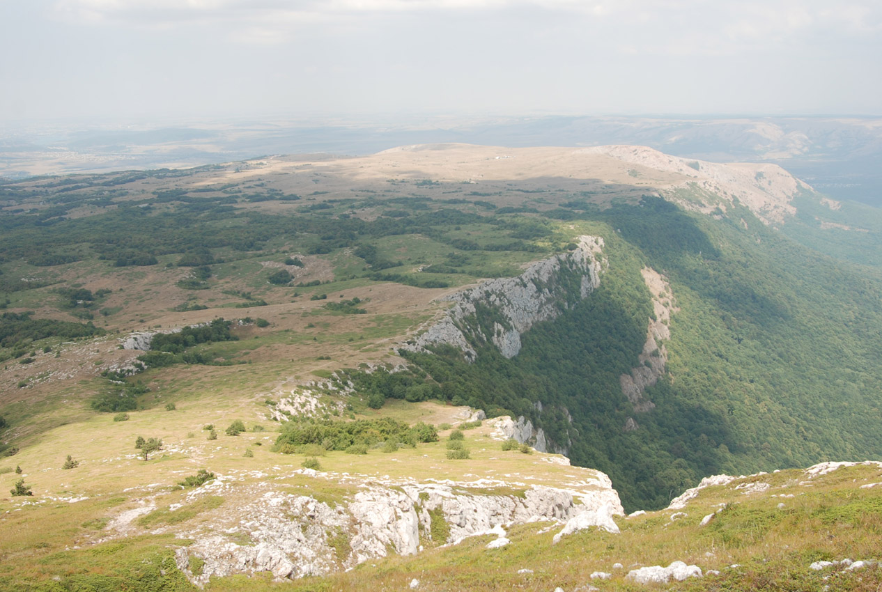 Чатырдаг (нижнее плато), изображение ландшафта.