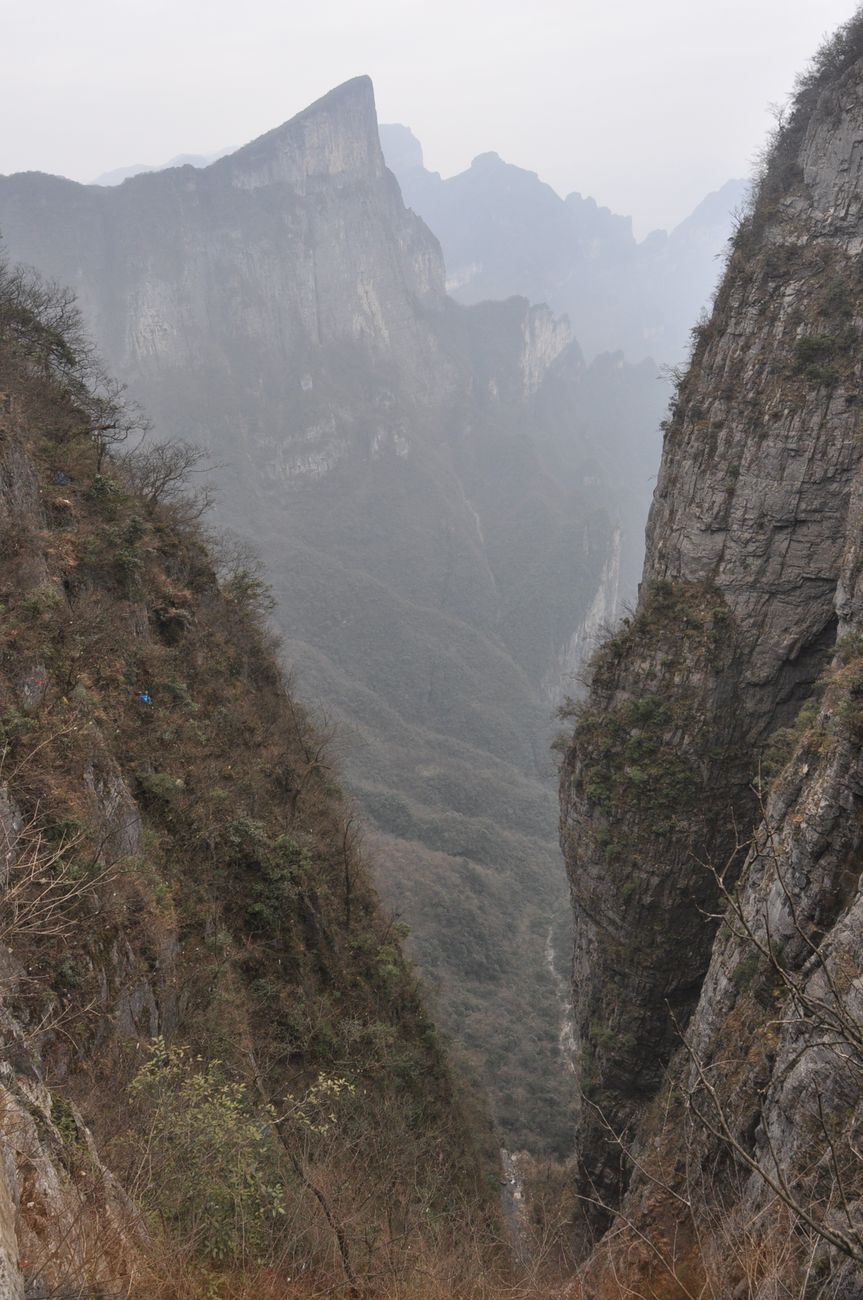 Гора Тяньмэнь, image of landscape/habitat.