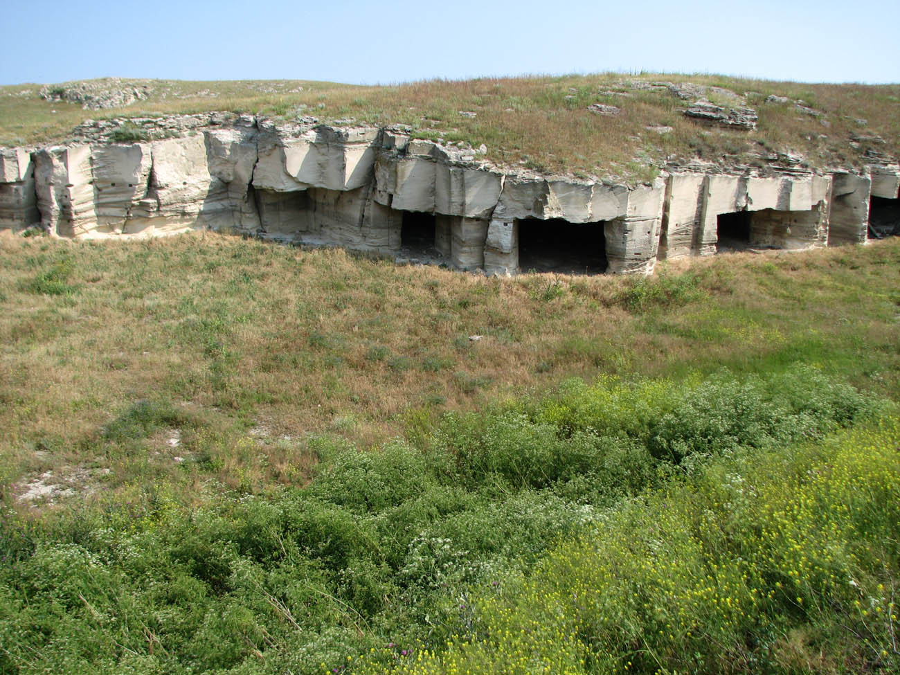 Озеро Чокрак, image of landscape/habitat.