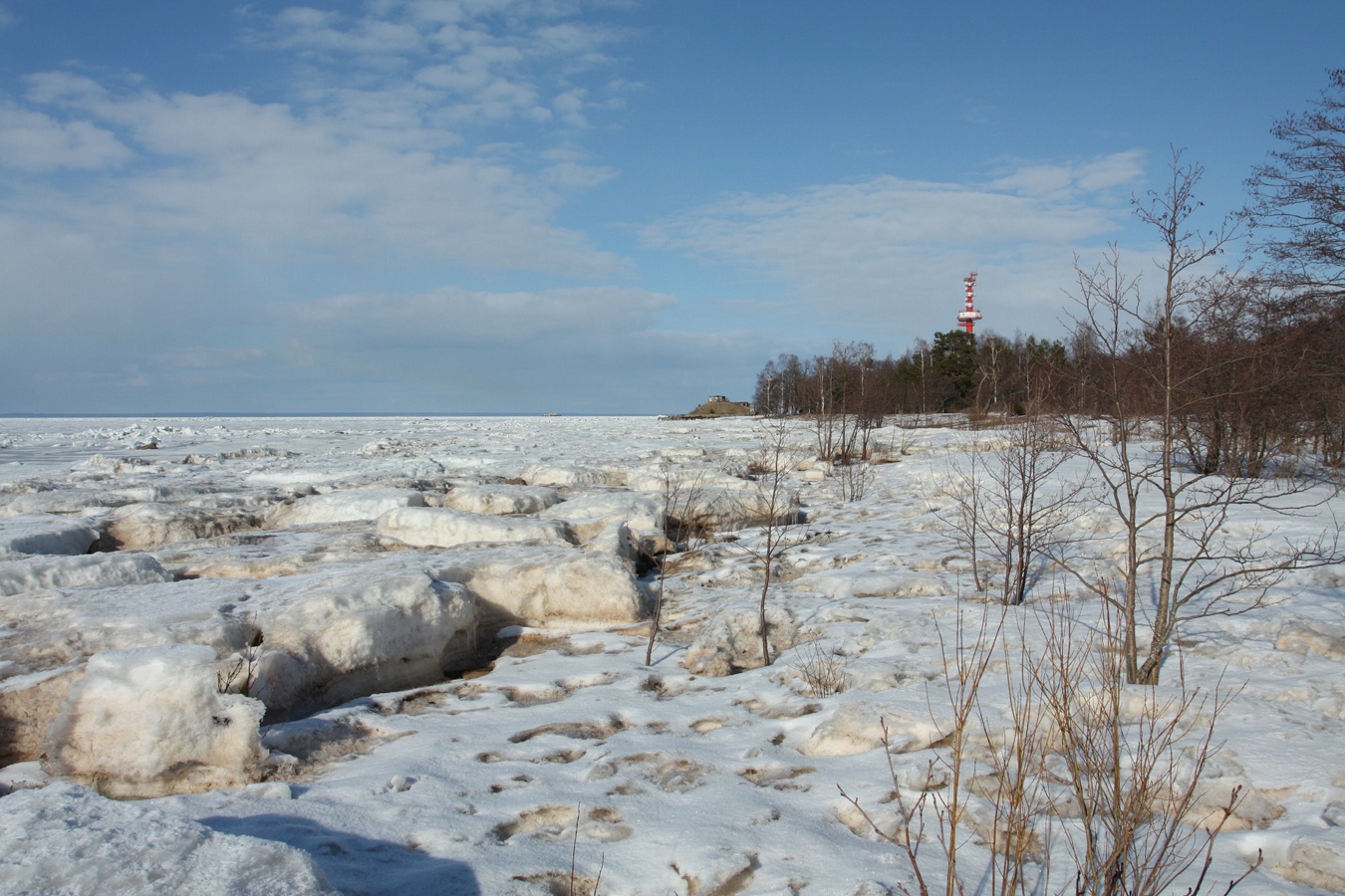 Шепелёвский маяк, image of landscape/habitat.