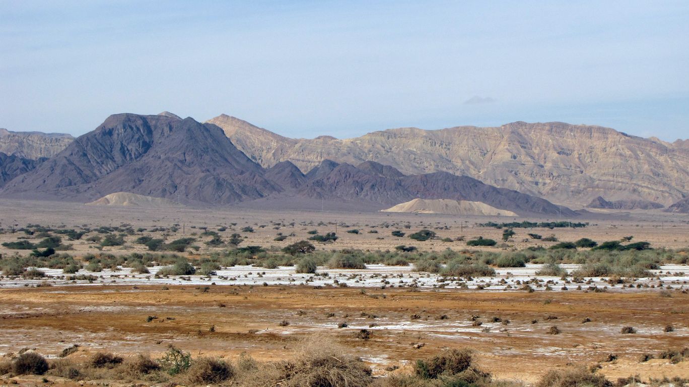 Эмек Арава, image of landscape/habitat.