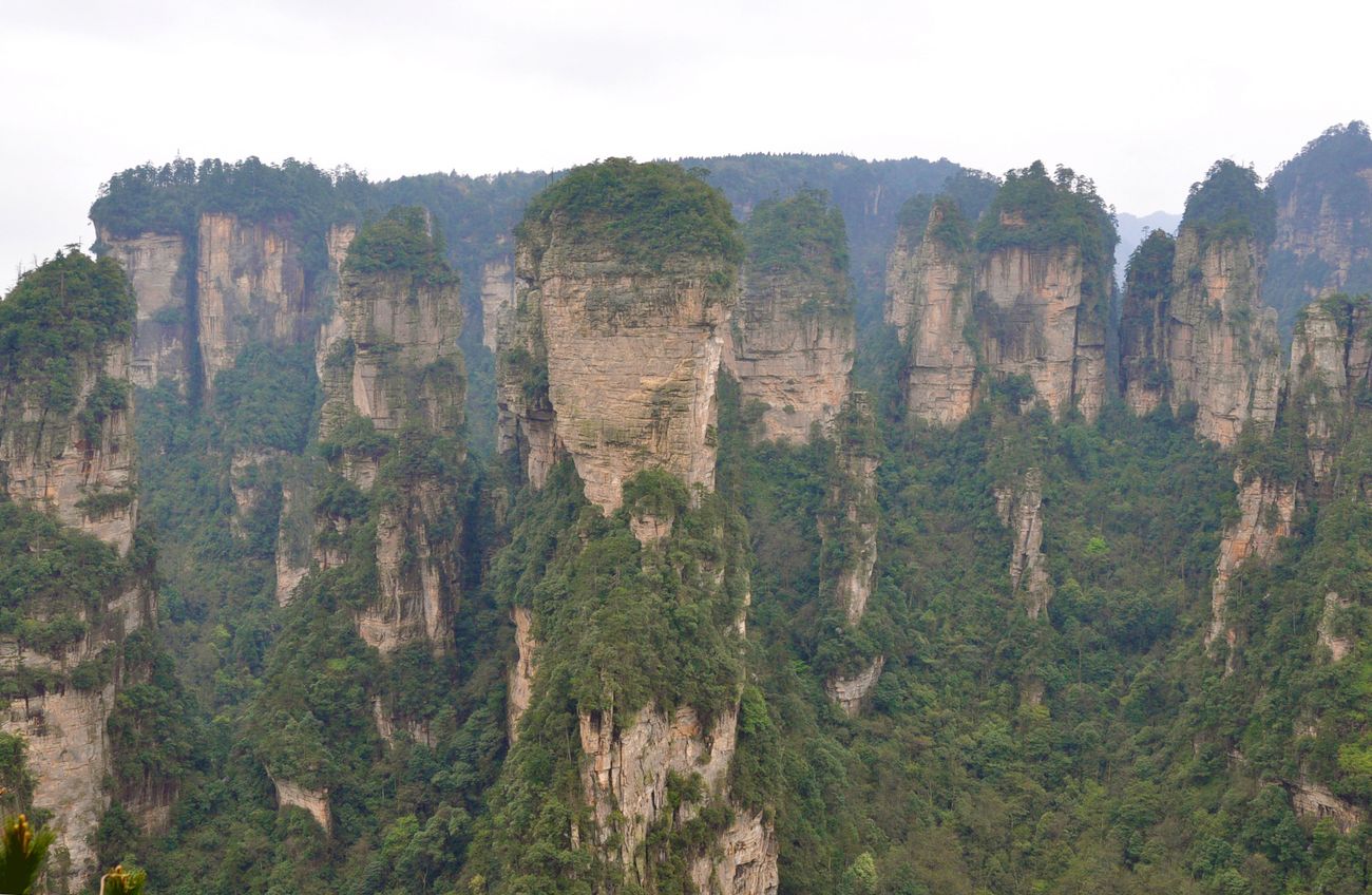 Национальный парк "Чжанцзяцзе", image of landscape/habitat.