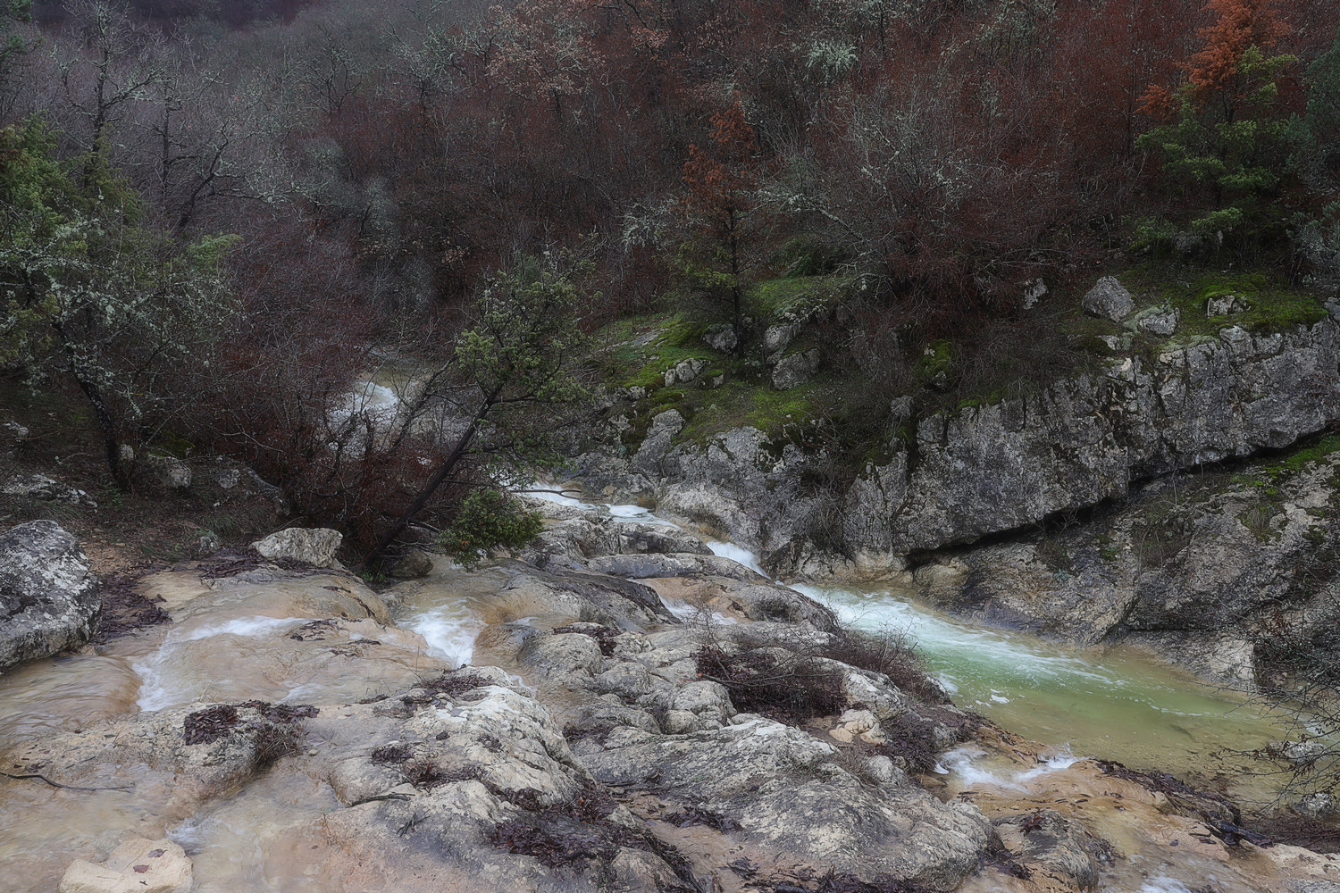 Байдарская долина, изображение ландшафта.