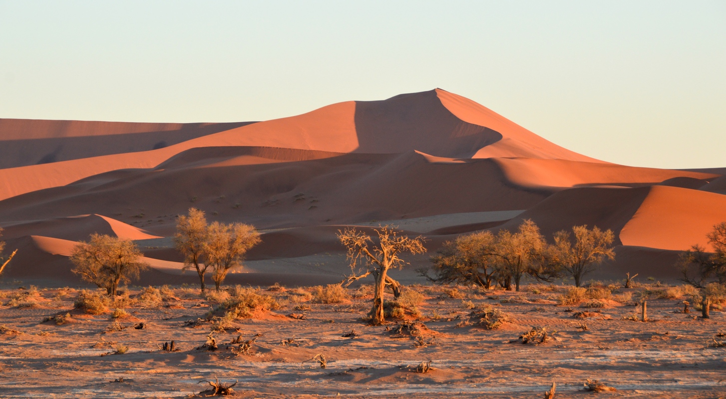 Намиб, изображение ландшафта.