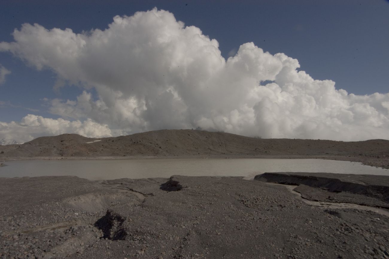Озеро Малое Азау, image of landscape/habitat.