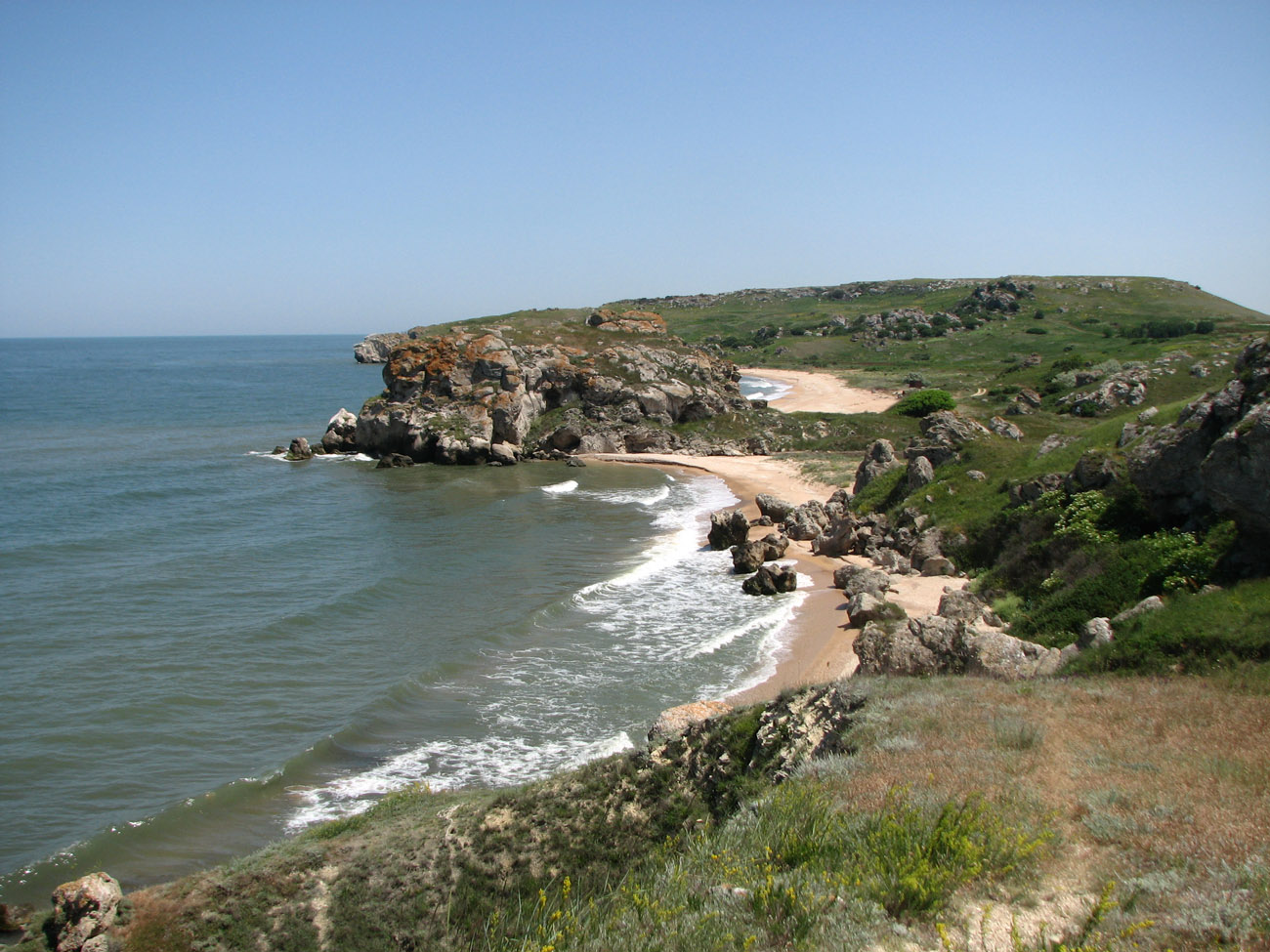 Караларская степь, image of landscape/habitat.