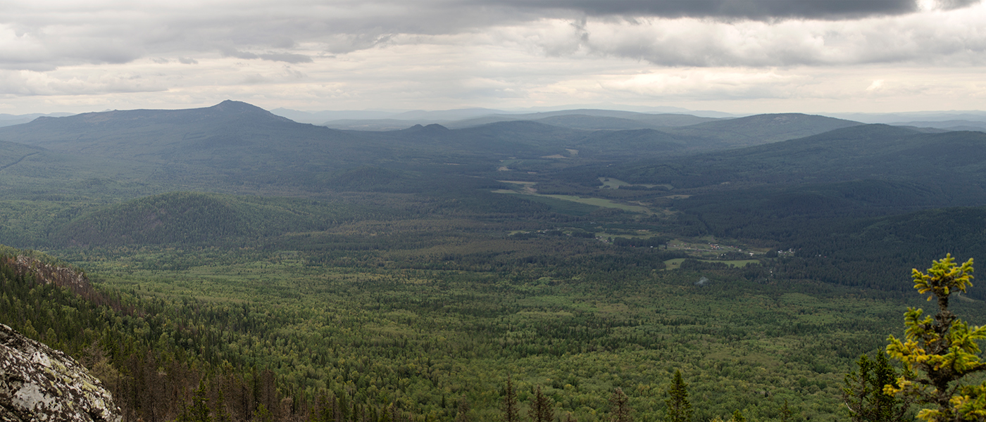 Окрестности деревни Отнурок, image of landscape/habitat.