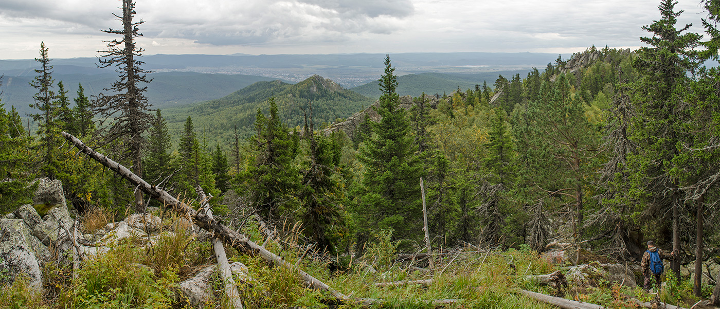 Окрестности деревни Отнурок, image of landscape/habitat.