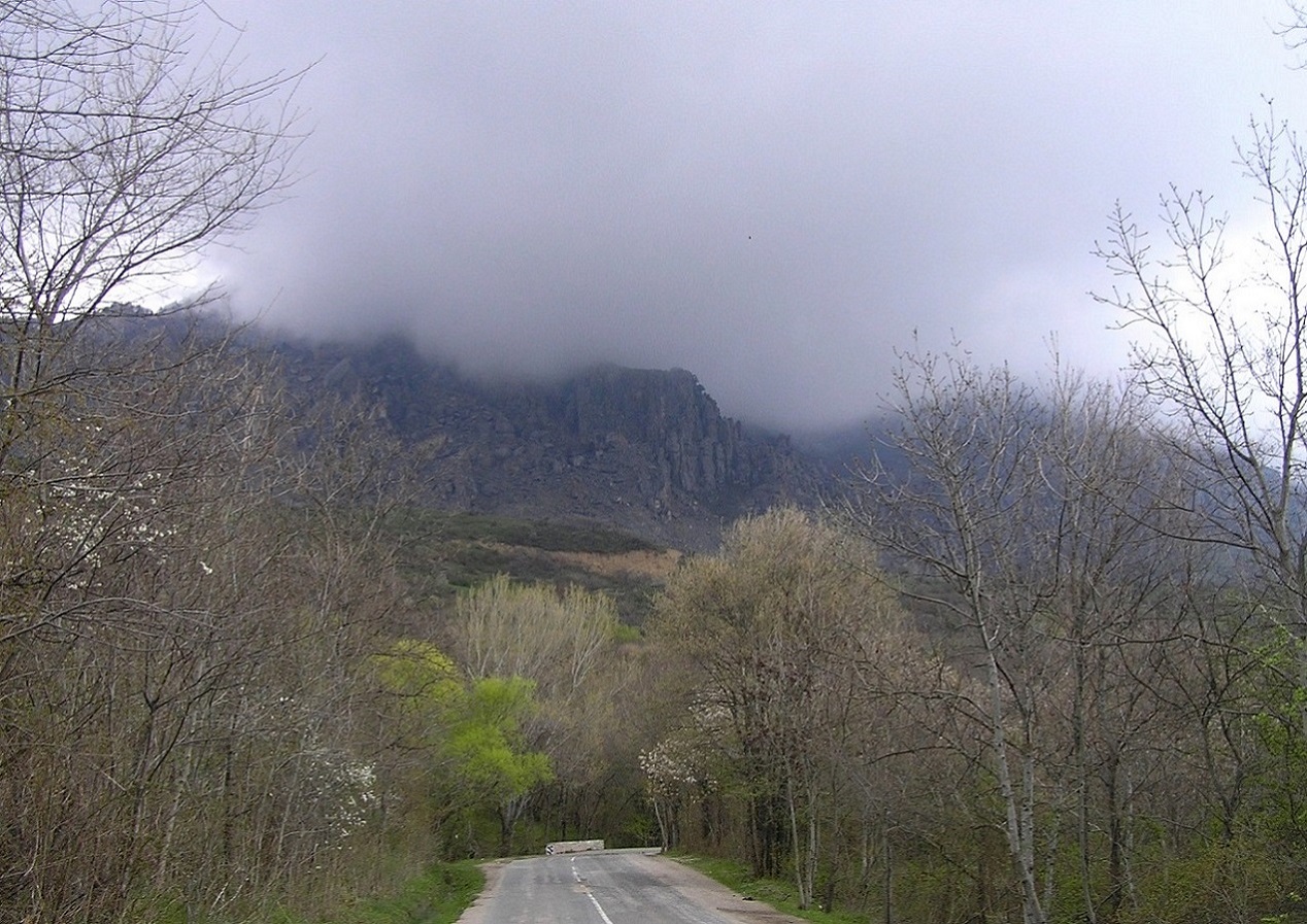 Окрестности села Лучистое, image of landscape/habitat.