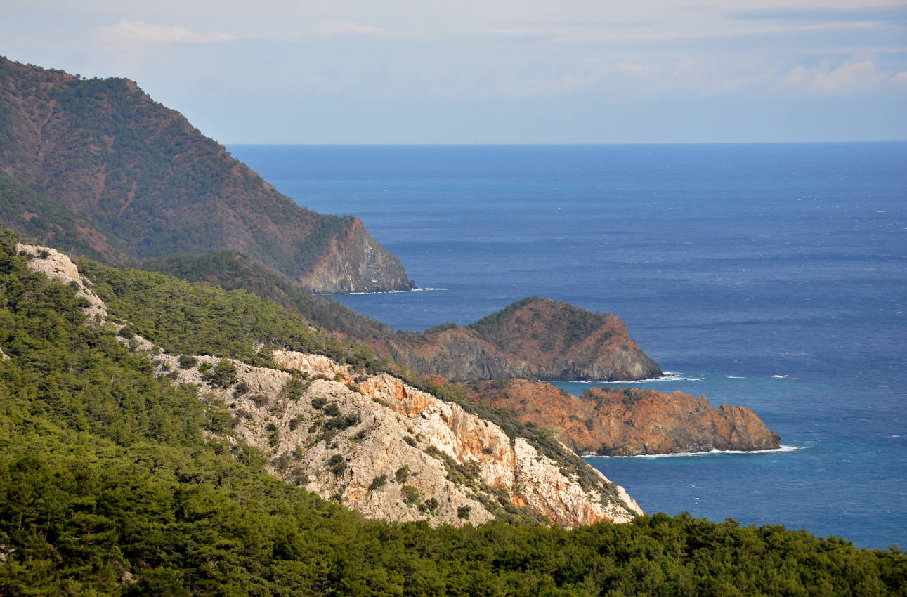 Мыс Гелидония и окрестности, image of landscape/habitat.