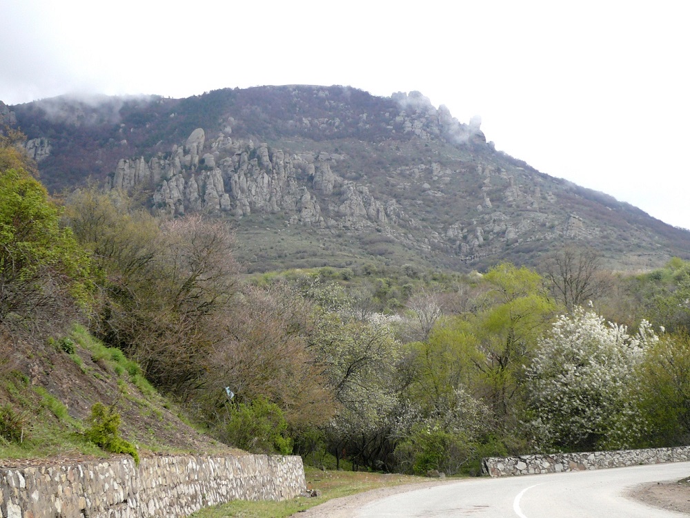 Окрестности села Лучистое, image of landscape/habitat.