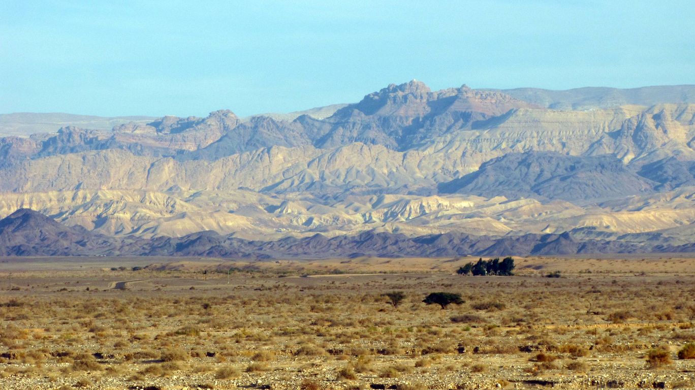 Эмек Арава, image of landscape/habitat.