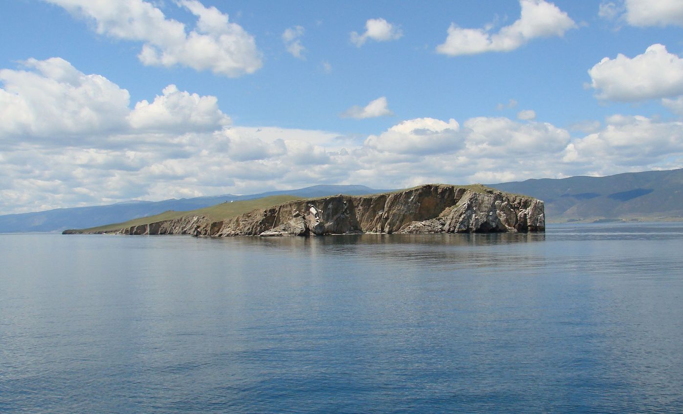 Остров Огой, изображение ландшафта.