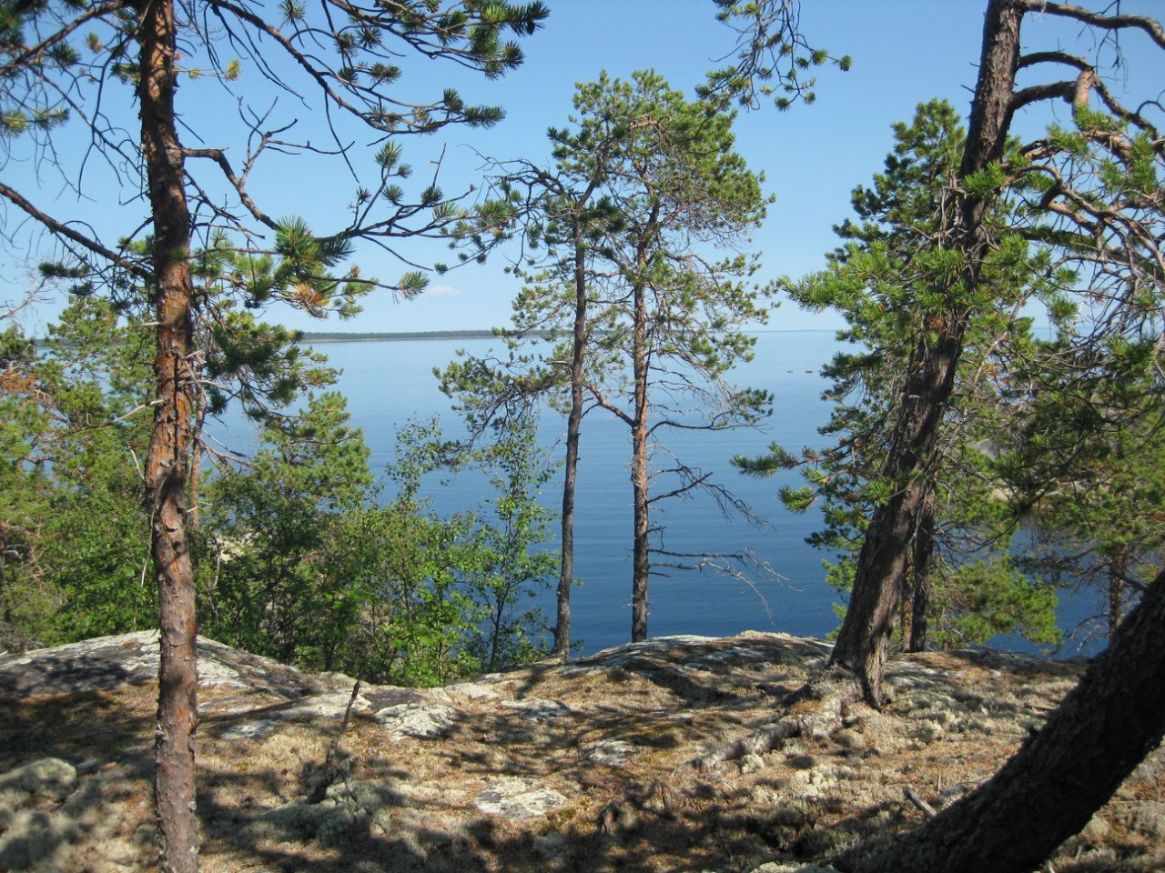 Остров Костьян, изображение ландшафта.