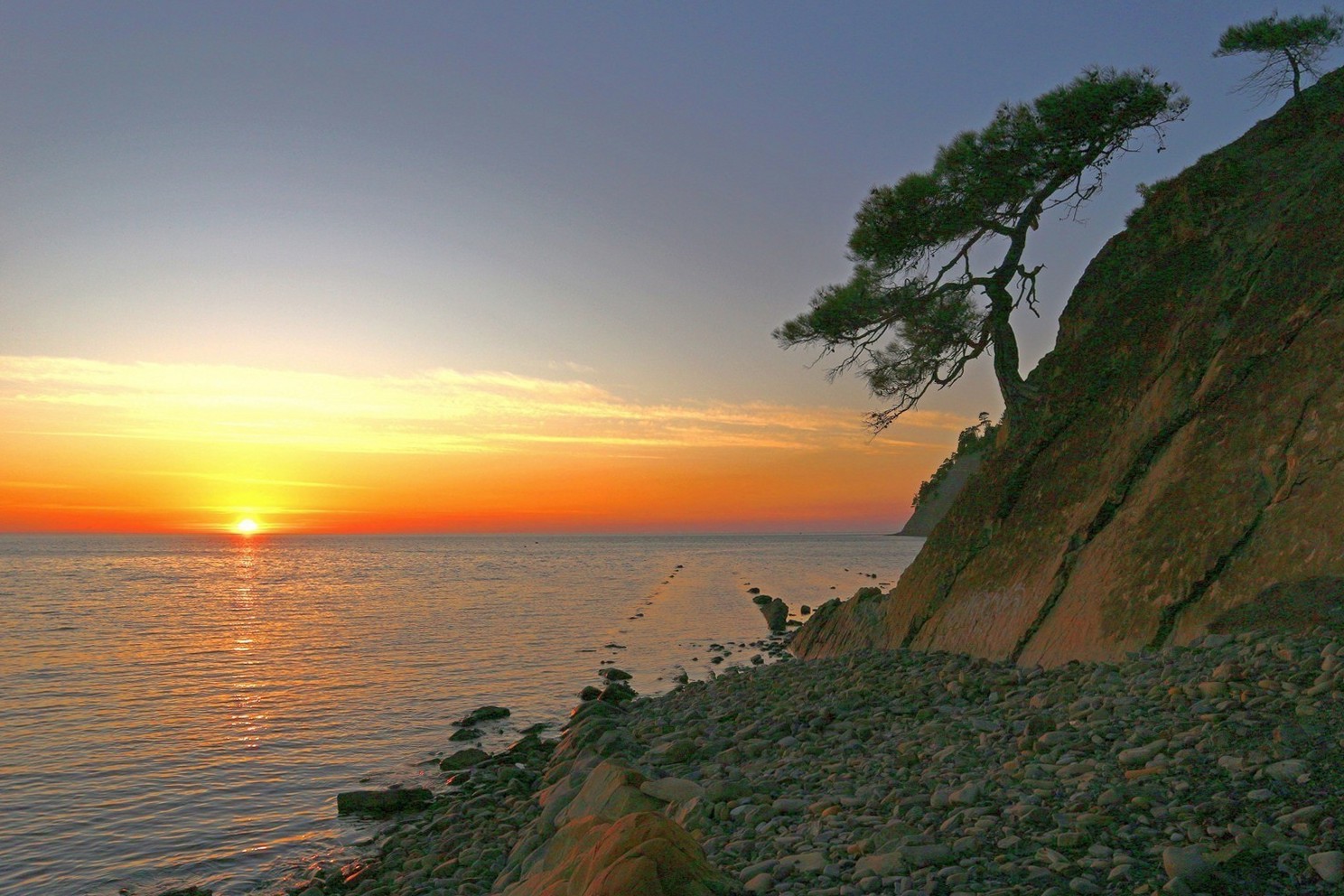 Побережье Джанхот-Прасковеевка, image of landscape/habitat.