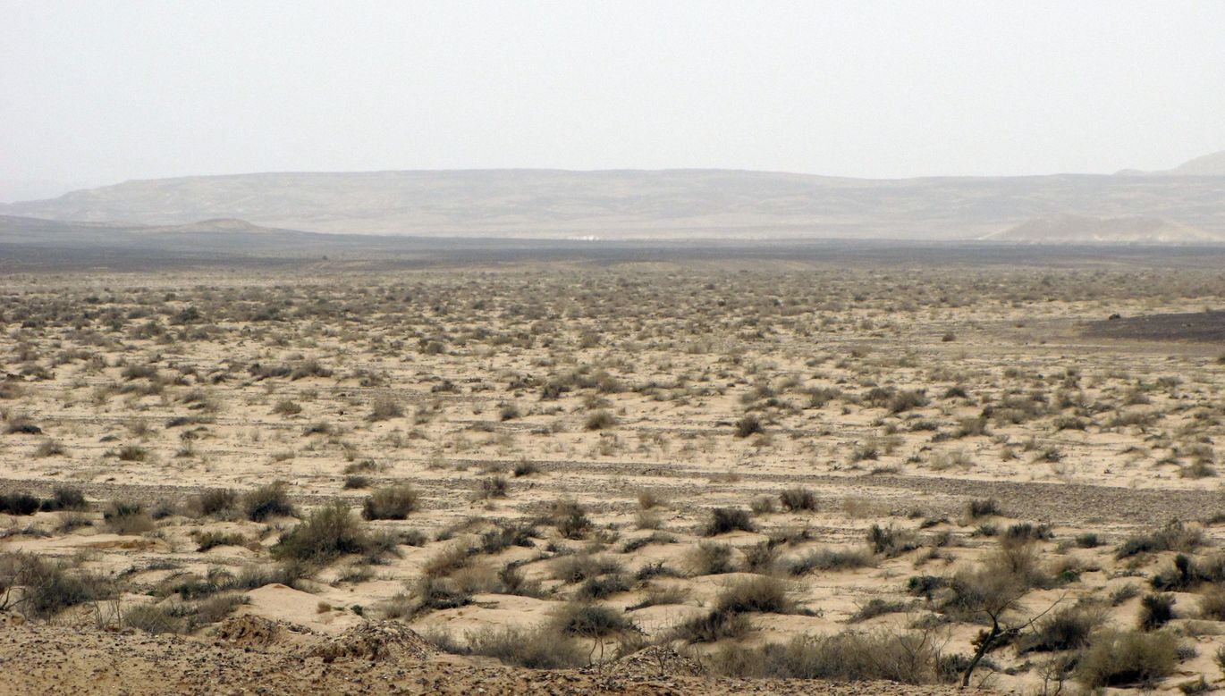 Эмек Арава, изображение ландшафта.