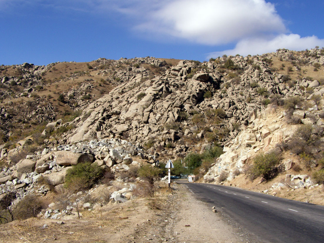 Китабский перевал, изображение ландшафта.