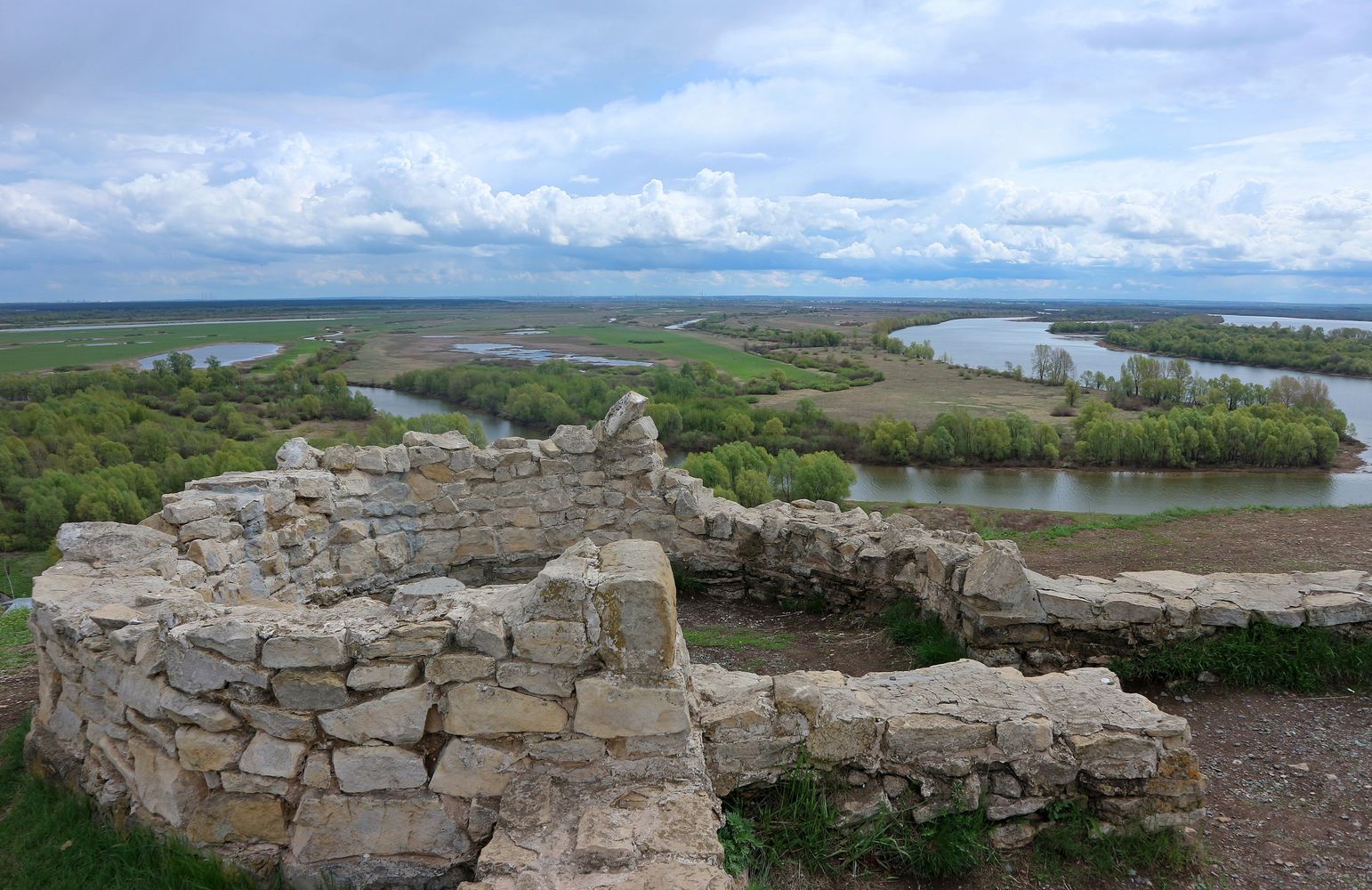 Елабужские луга, изображение ландшафта.