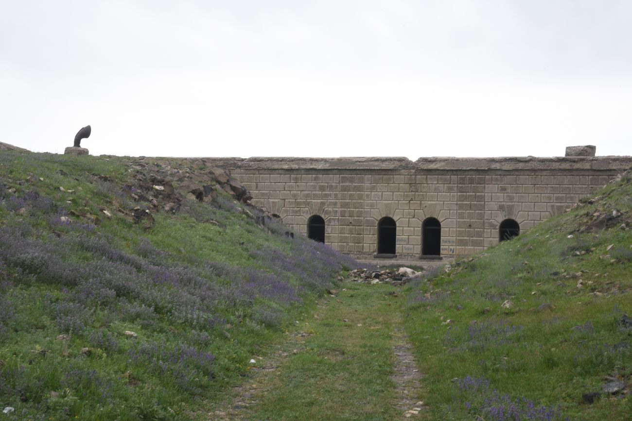 Форт «Рыдзевский», изображение ландшафта.