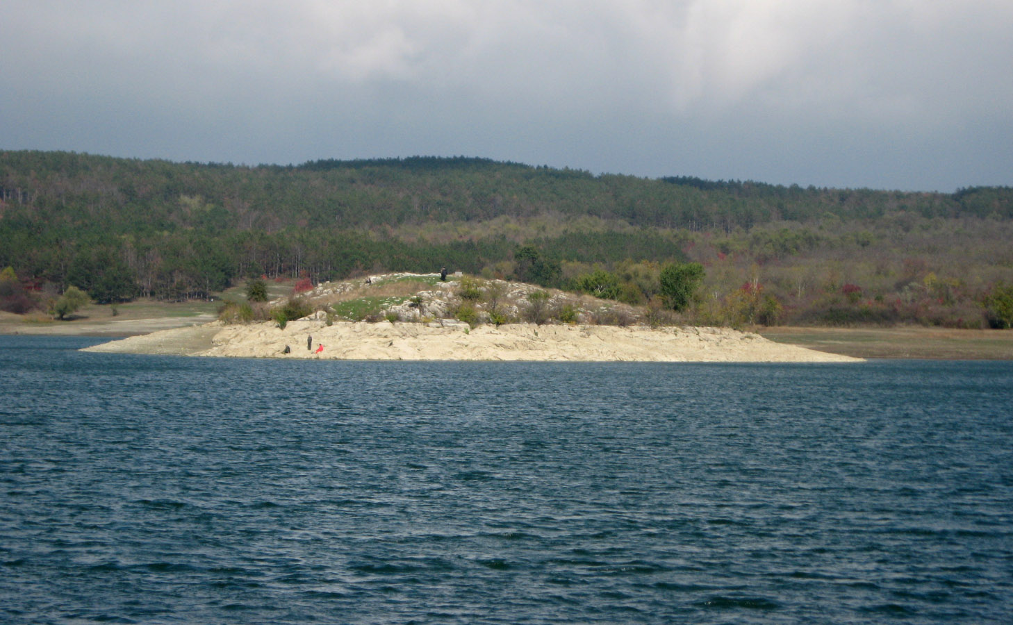 Симферопольское Водохранилище, image of landscape/habitat.