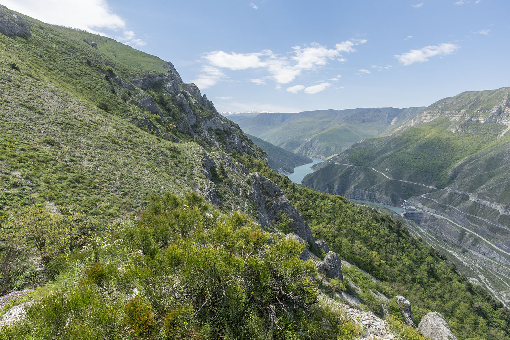 Сулакский каньон, image of landscape/habitat.