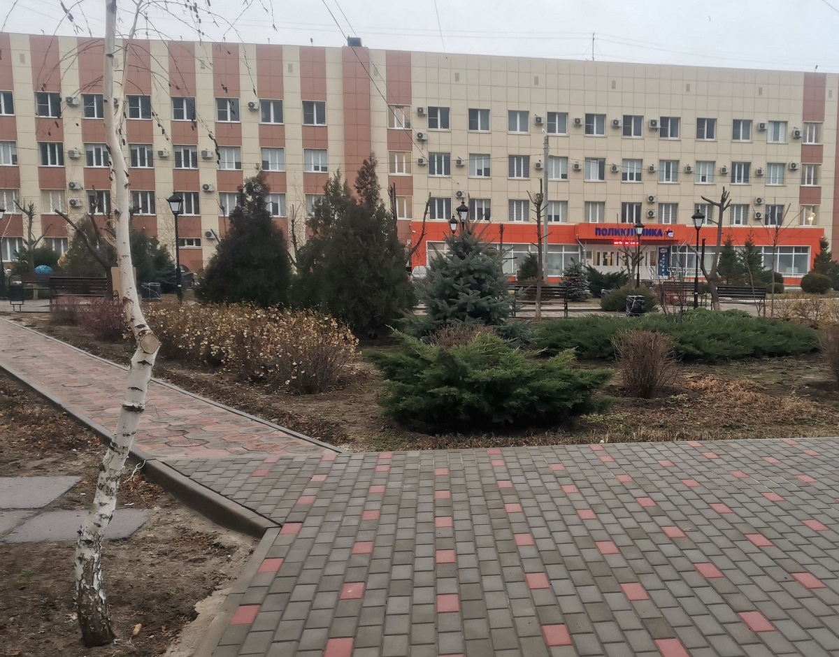 Красноармейский район Волгограда, изображение ландшафта.