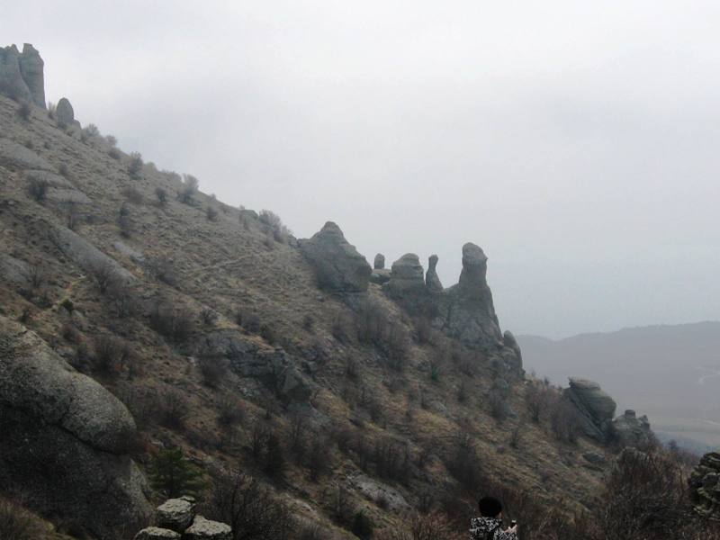 Южная Демерджи, изображение ландшафта.