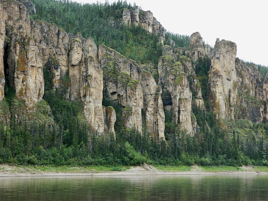 Ленские столбы, image of landscape/habitat.