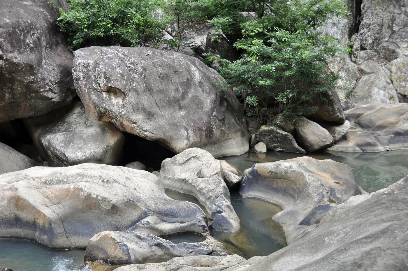 Водопады БаХо, изображение ландшафта.