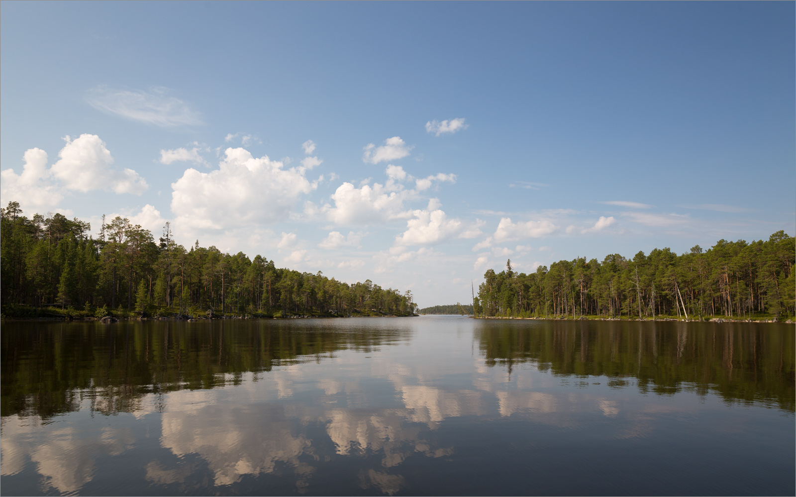 Топозеро, изображение ландшафта.