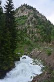 Водопад на притоке, image of landscape/habitat.