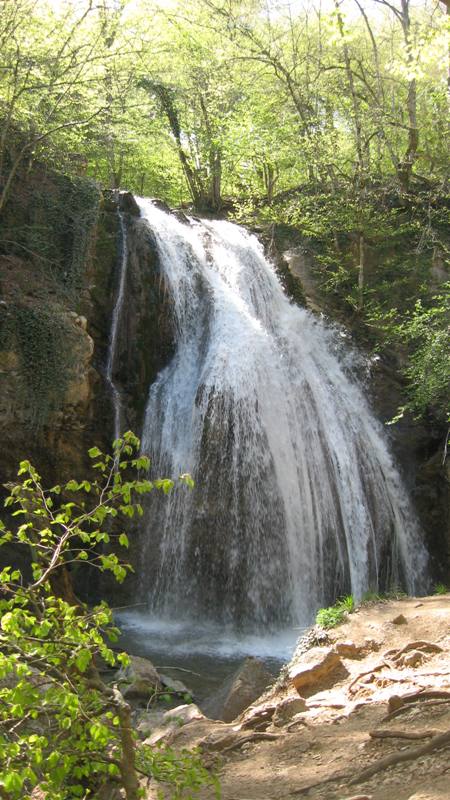 Водопад Джур-Джур, изображение ландшафта.