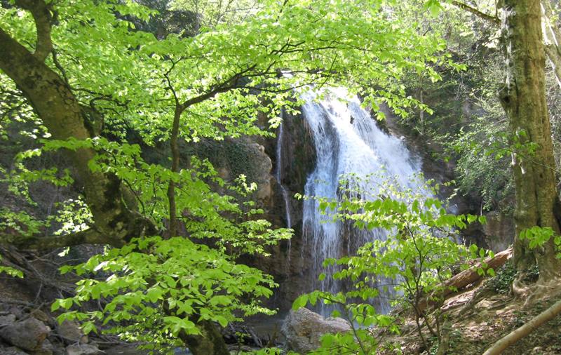 Водопад Джур-Джур, image of landscape/habitat.