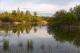 Кюрлевский карьер, image of landscape/habitat.