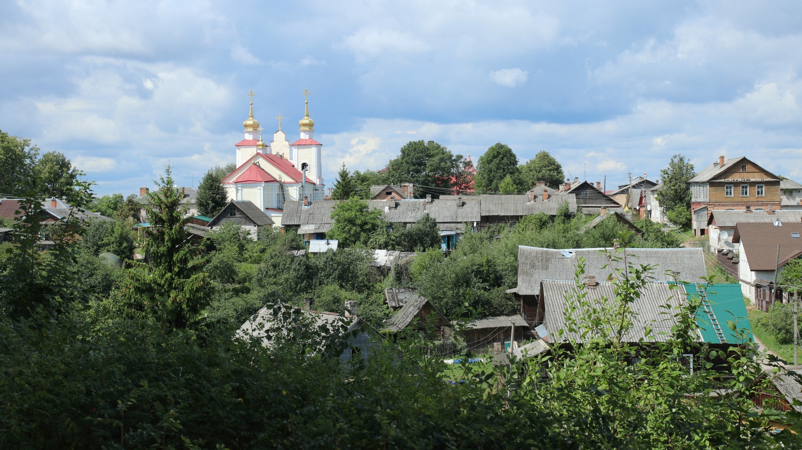 Себеж, изображение ландшафта.