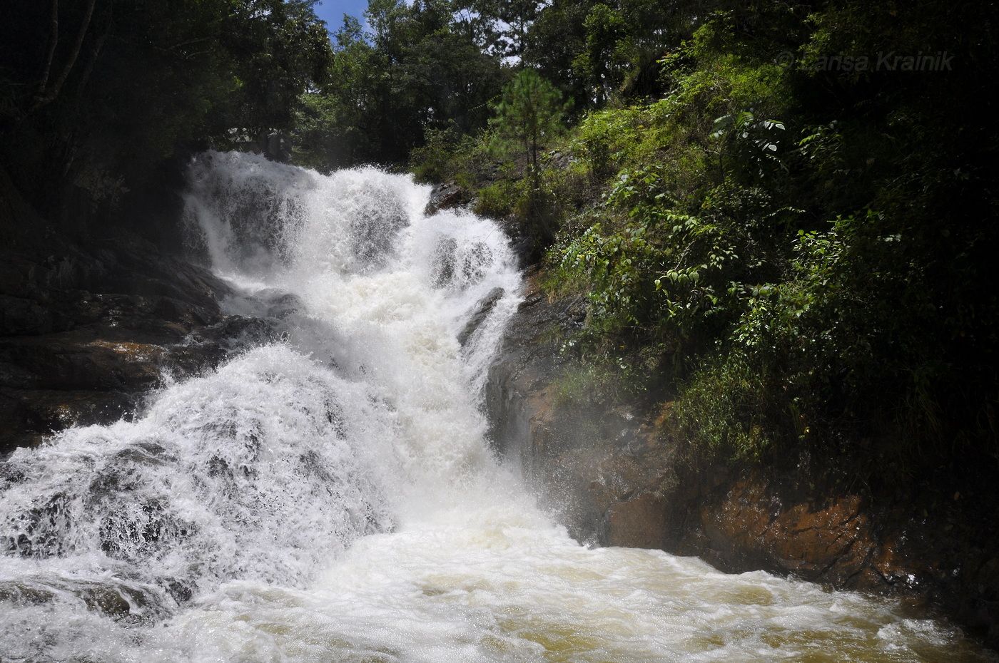 Окрестности водопада Датанла, image of landscape/habitat.