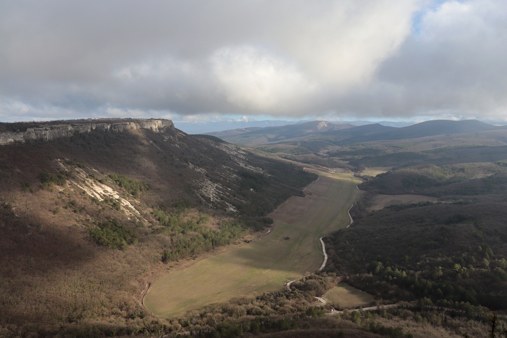 Адым-Чокракская долина, image of landscape/habitat.