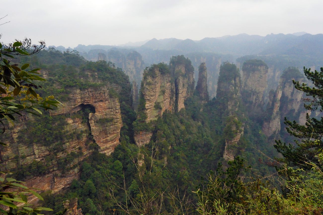 Национальный парк "Чжанцзяцзе", image of landscape/habitat.