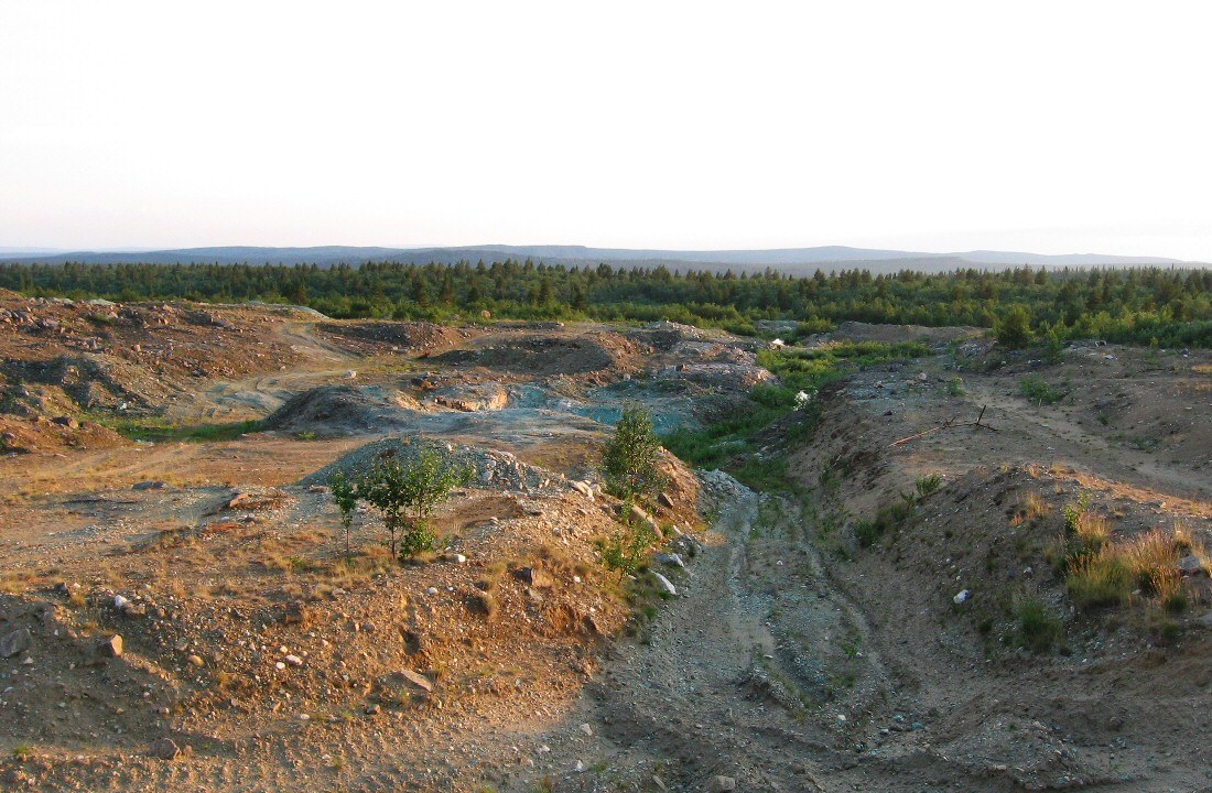 Кабанрека, изображение ландшафта.