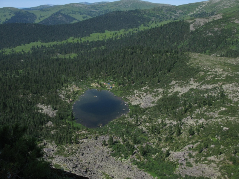 Висячий Камень, image of landscape/habitat.